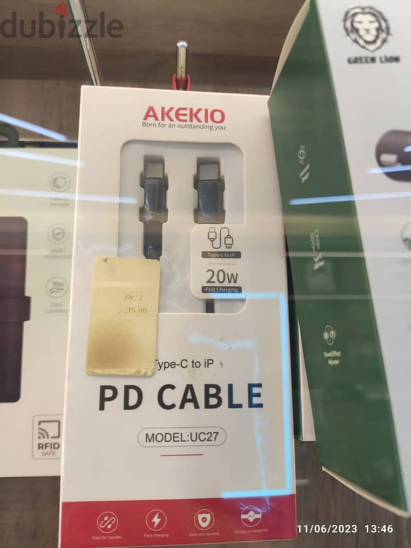 Akekio pd cable type-c to type-c 0