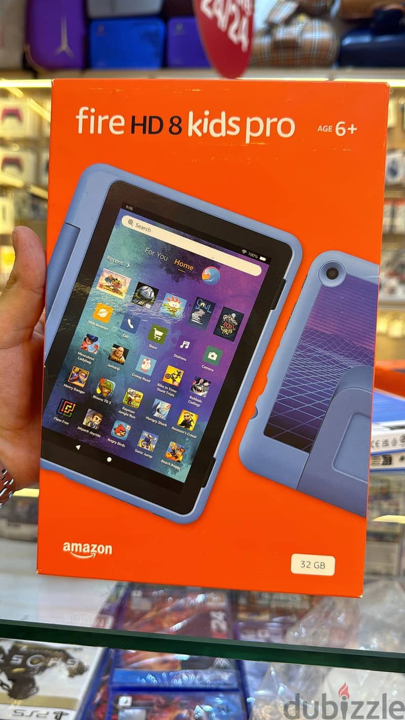 Amazon fire hd 8 kids pro 12th gen 32gb amazing & best offer 0