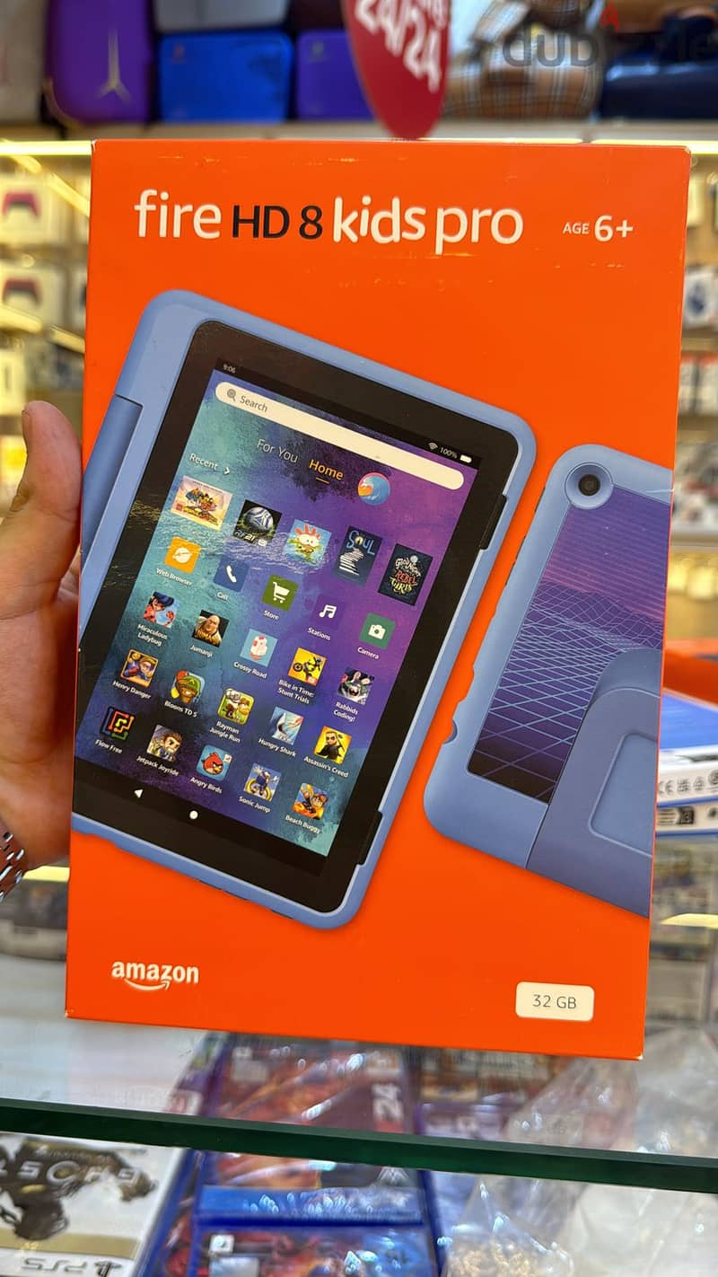 Amazon fire hd 8 kids pro 12th gen 32gb 0