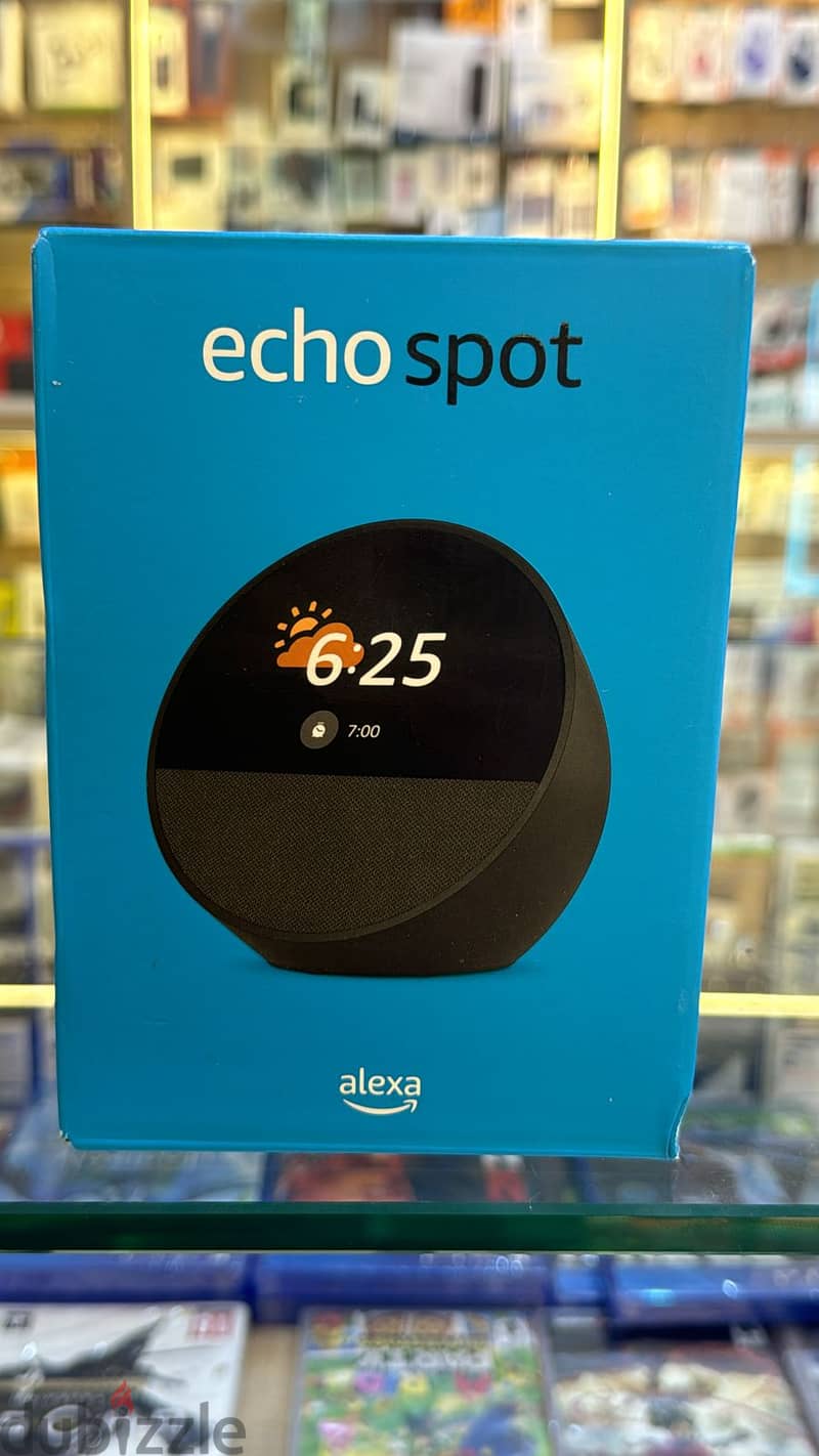 Amazon Echo Spot black 0