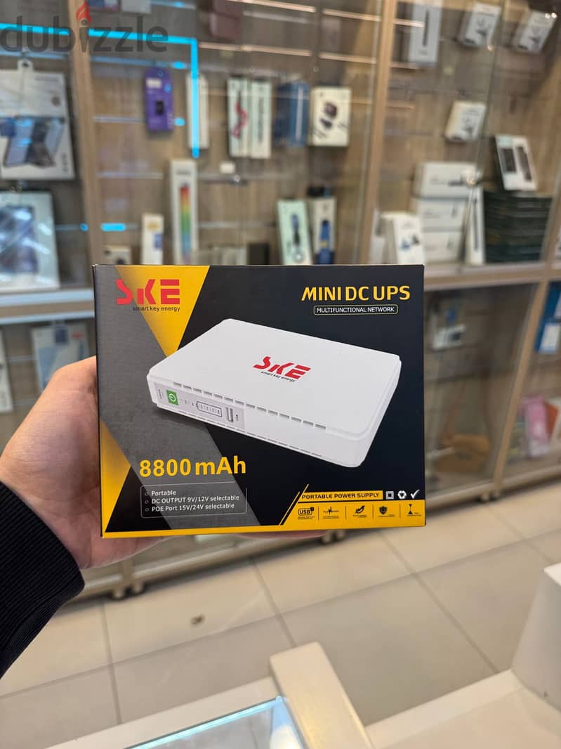 SKE MINI DC UPS 8800 MAH 0