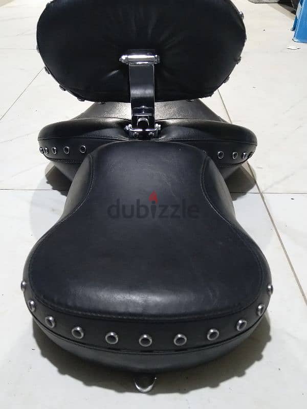 Harley Davidson Mustang seats and backrest 2