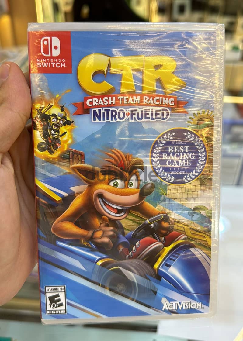 Cd Nintendo CTR Crash Team racing Nitro fueled exclusive & best offer 0