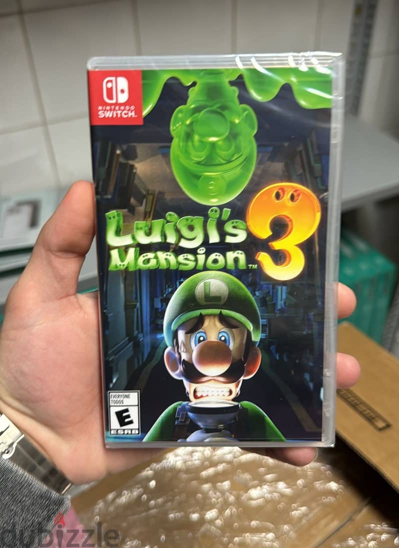 Cd Nintendo luigis Mansion 3 0