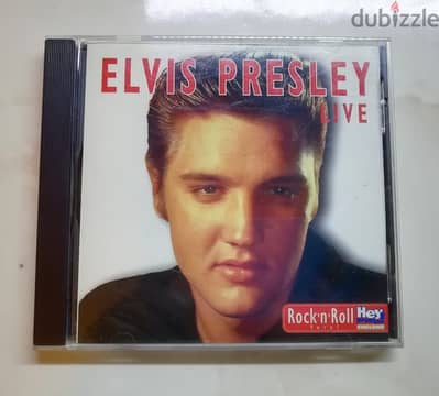 Elvis Presley Live rock n roll cd