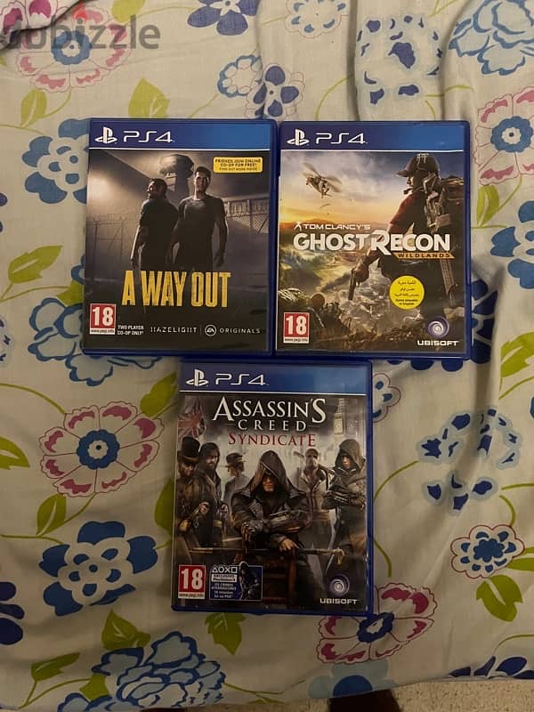 180 ps4/5 games sale or trade kl game se3r 5