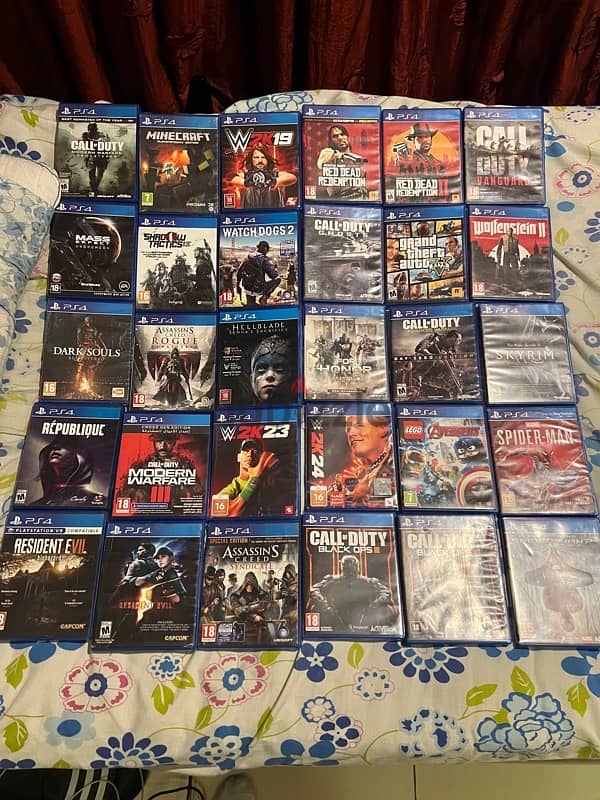 180 ps4/5 games sale or trade kl game se3r 6