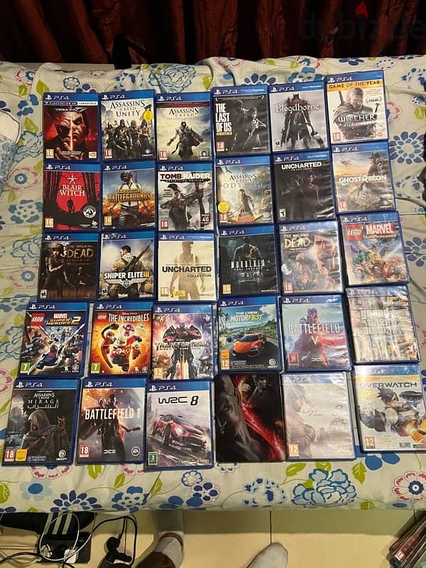 180 ps4/5 games sale or trade kl game se3r 7