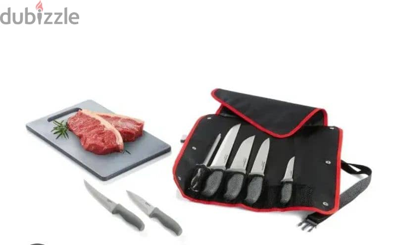 7 pieces butchers knife set/ernesto 0