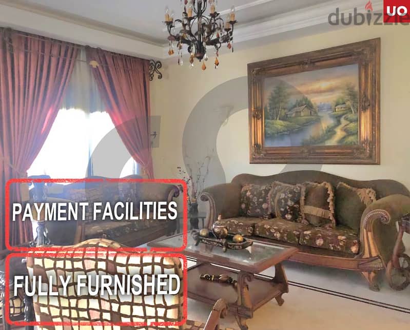 fully decorated and furnished, zahle, rassieh/  زحلة REF#UO115054 0