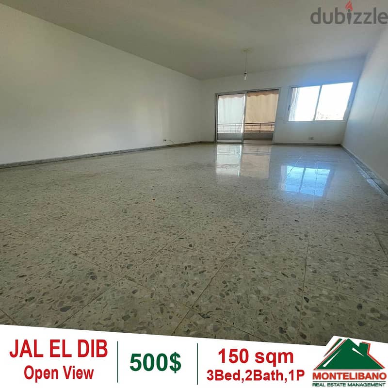 Open View apartment for rent in Jal EL Dib!! 0