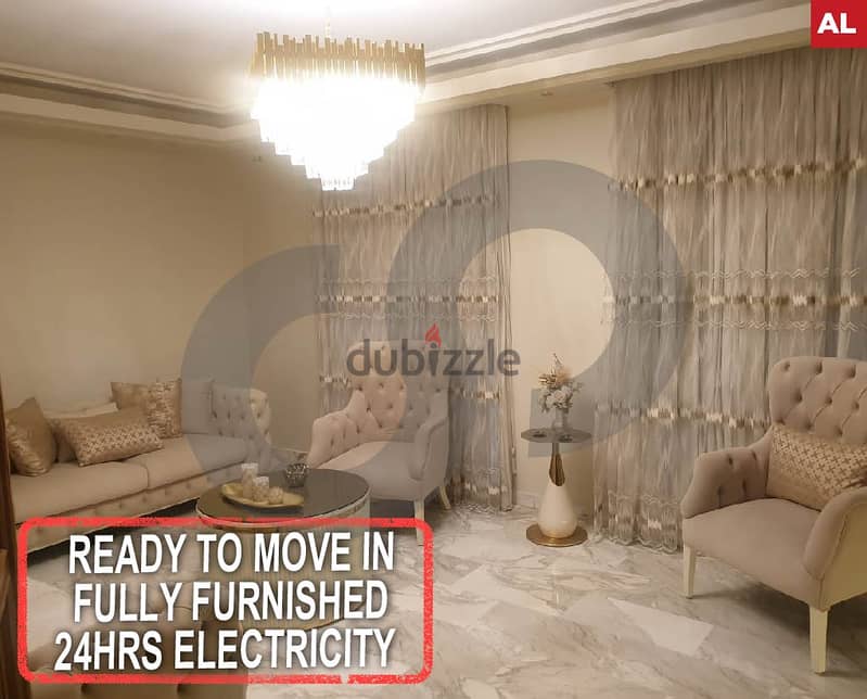 Beirut | Nwayre, main road, fully decorated, furnished REF#AL115056 0