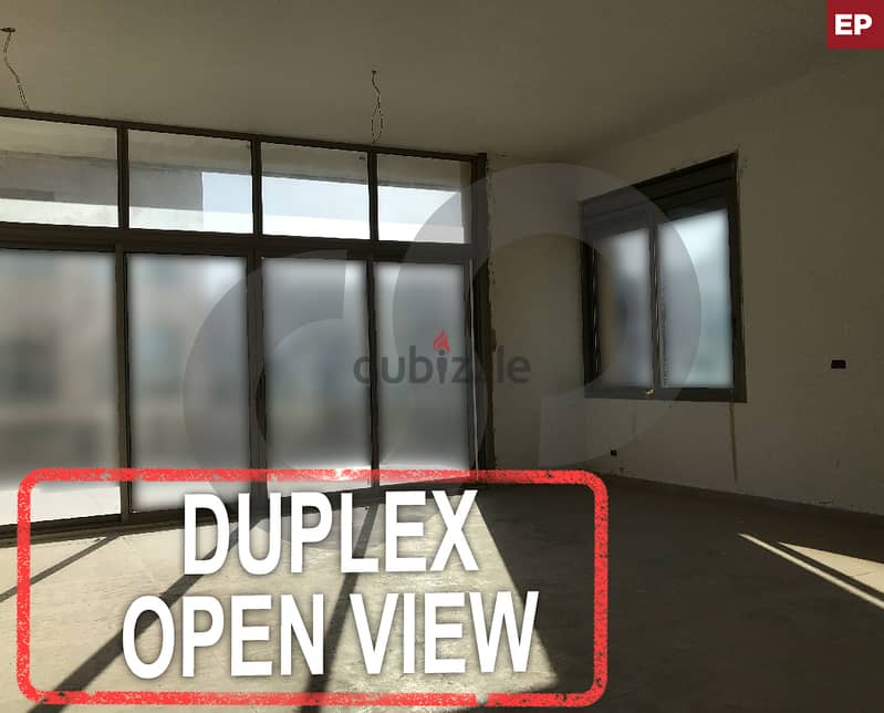 Duplex, open view -Achrafieh, Beirut/اشرفيه, بيروت REF#EP115059 0