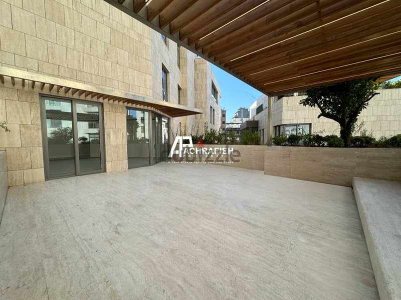 230 Sqm + 90 Sqm Terrace - Apartment for Rent in Achrafieh 0