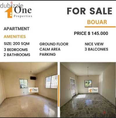 APARTMENT FOR SALE IN BOUAR