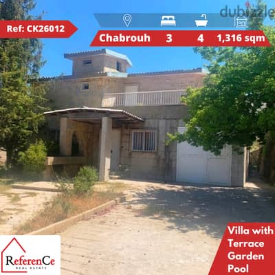 Prime Villa for sale in Chabrouh فيلا مميزة للبيع في شبروح