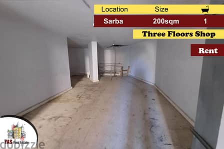 Sarba 200m2 | 3 Floors |shop | Perfect Investment | Rent | EH |