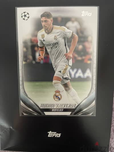 2024 Topps Soccer Trading Card - Real Madrid Federico Valverde #99