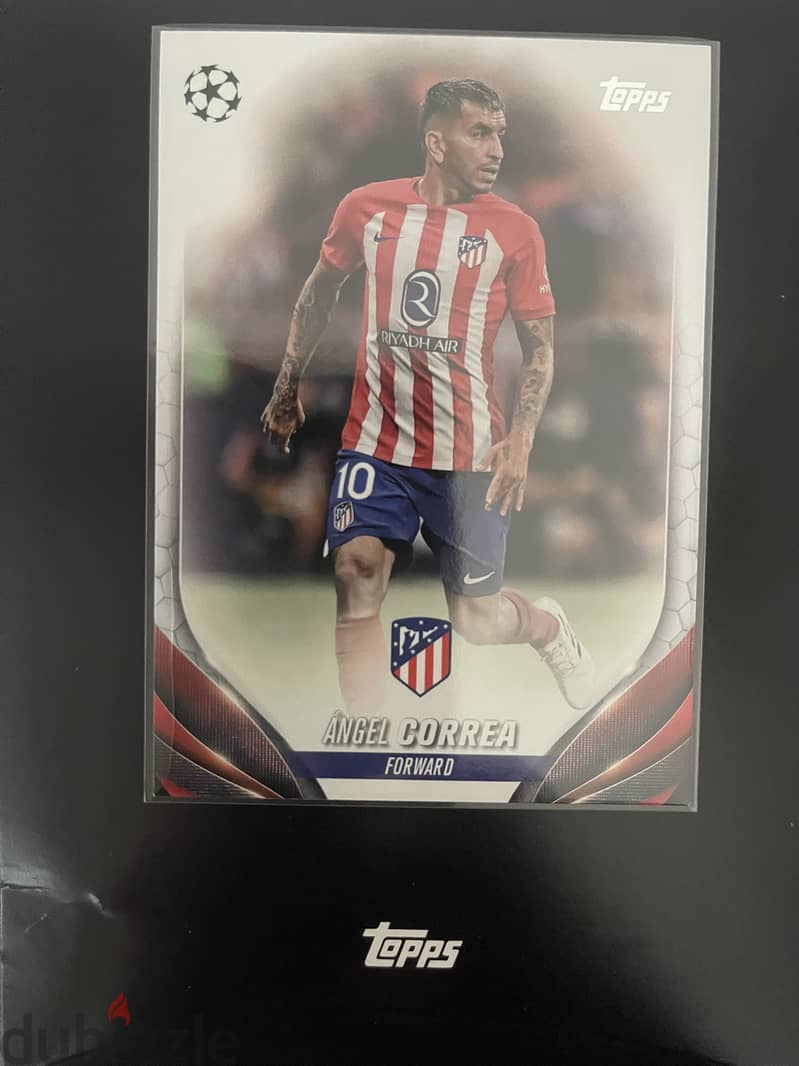 2024 Topps Soccer Trading Card - Athletico Madrid Angel Correa #49 0