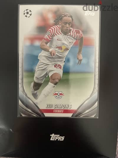 2024 Topps Soccer Trading Card -  RB Leipzig Xavi Simons #24