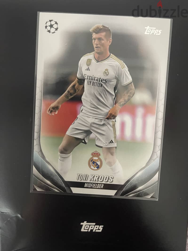 2024 Topps Soccer Trading Card -  Real Madrid Toni Kroos #180 0