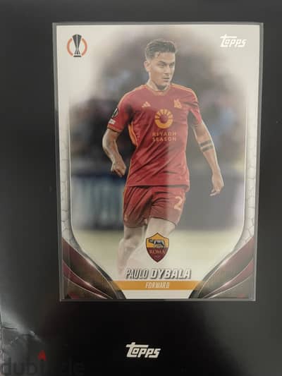 2024 Topps Soccer Trading Card -  AS Roma Paulo Dybala  #128