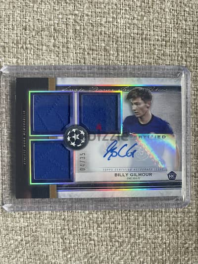 Topps 2021 - Soccer Trading Card - Chelsea FC Billy Gilmour Autograph