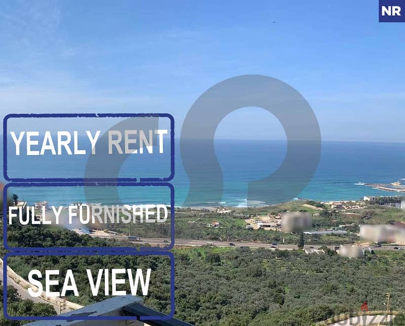 Furnished apartment with Seaview – Kfaraabida, Batroun REF#NR115074 0