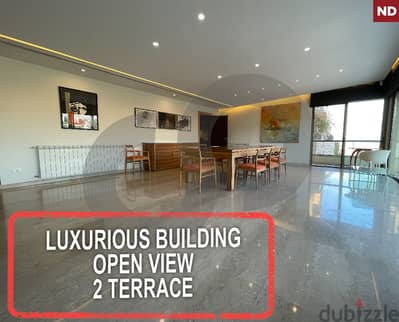 luxurious /open view/2 terrace-hazmieh,Mar Takla/مار تقلا REF#ND115075