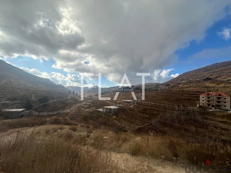 Land  for Sale in Tannourine  | 265,000$ 3