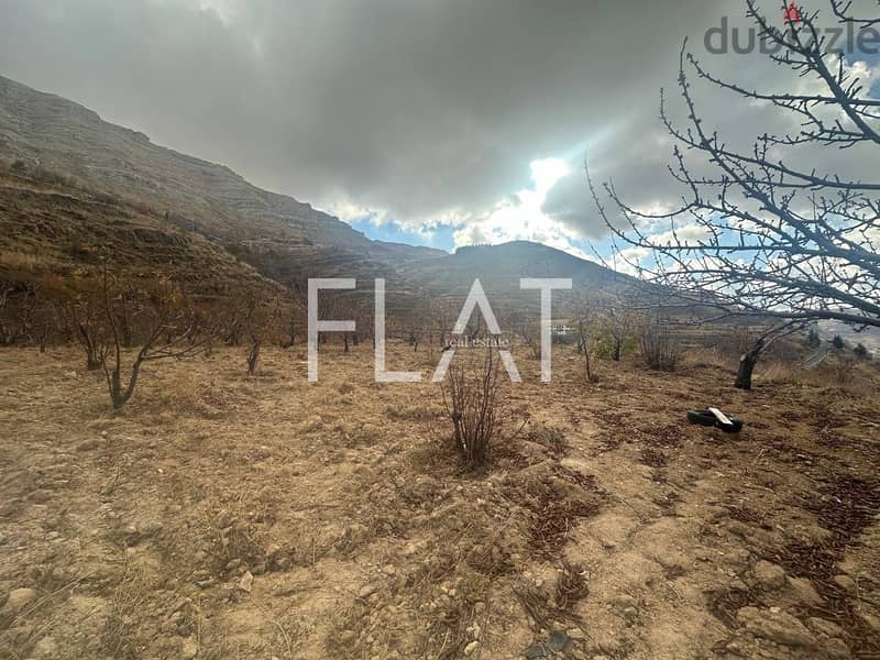 Land  for Sale in Tannourine  | 265,000$ 4