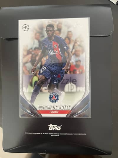 2024 Topps Soccer Trading Card - PSG Ousmane Dembele #14