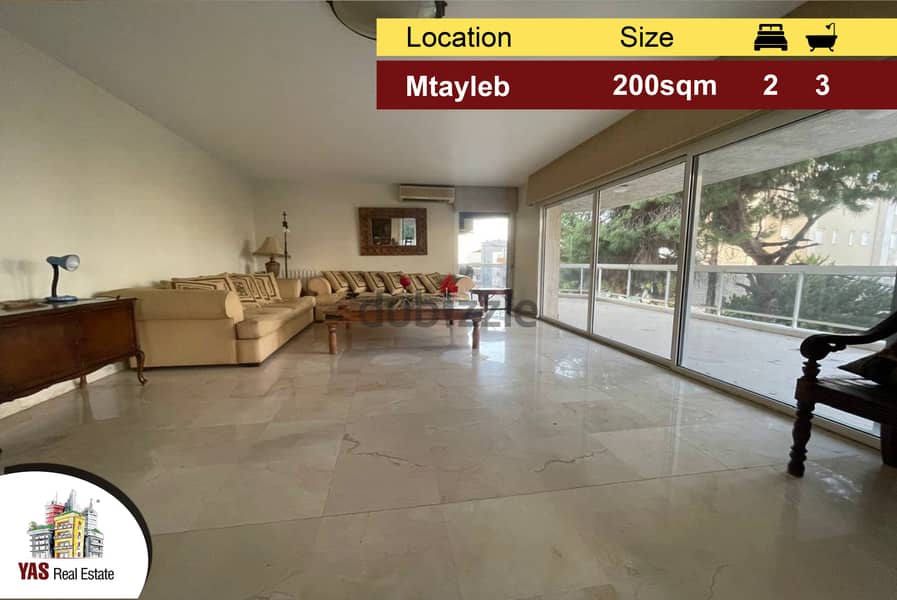 Mtayleb 200m2 | 120m2 Terrace | Calm Area | Prime Location | Catch|PA 0