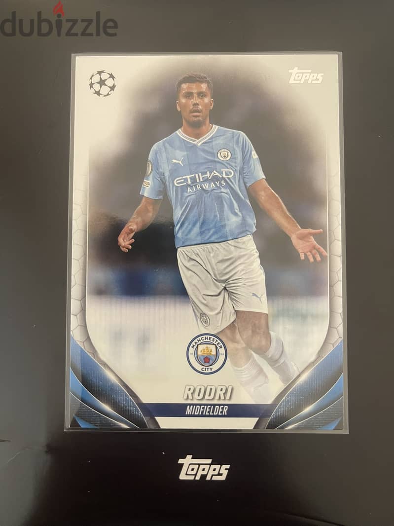 2024 Topps Soccer Trading Card - Manchester City Rodri #75 0