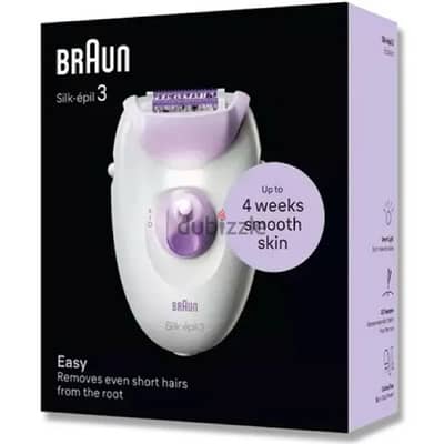 Braun silk épil 3 easy removes even short haris from the root