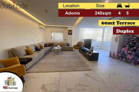 Adonis 240m2 | 60m2 Terrace | Duplex | Decorated | Prime Location | PA