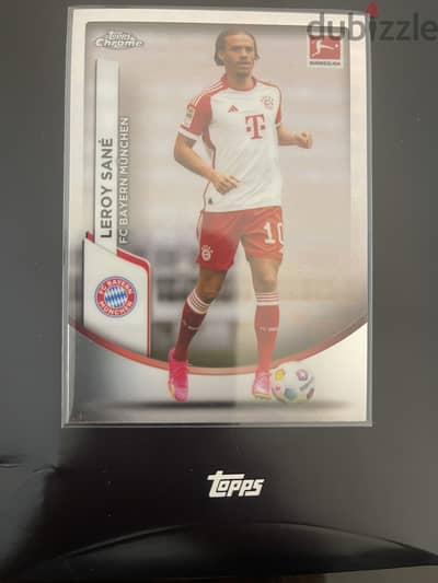 2024 Topps Soccer Trading Card - Bayern Munchen Leroy Sane #84