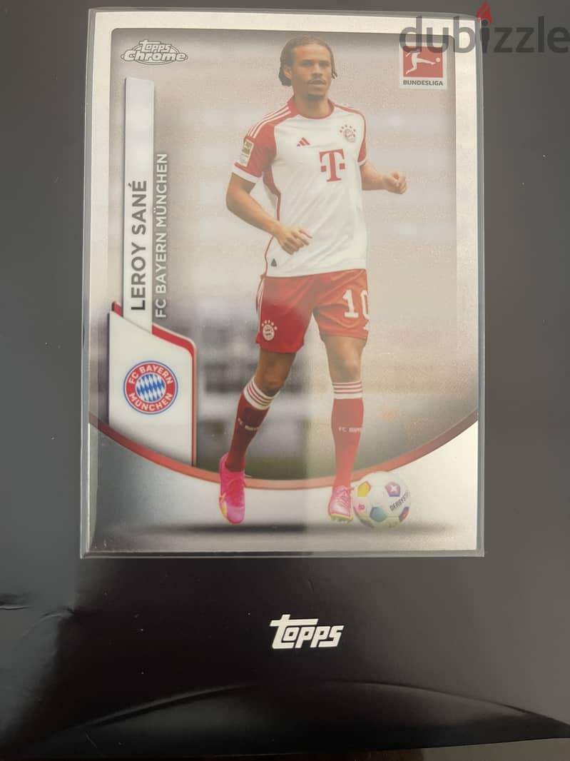 2024 Topps Soccer Trading Card - Bayern Munchen Leroy Sane #84 0