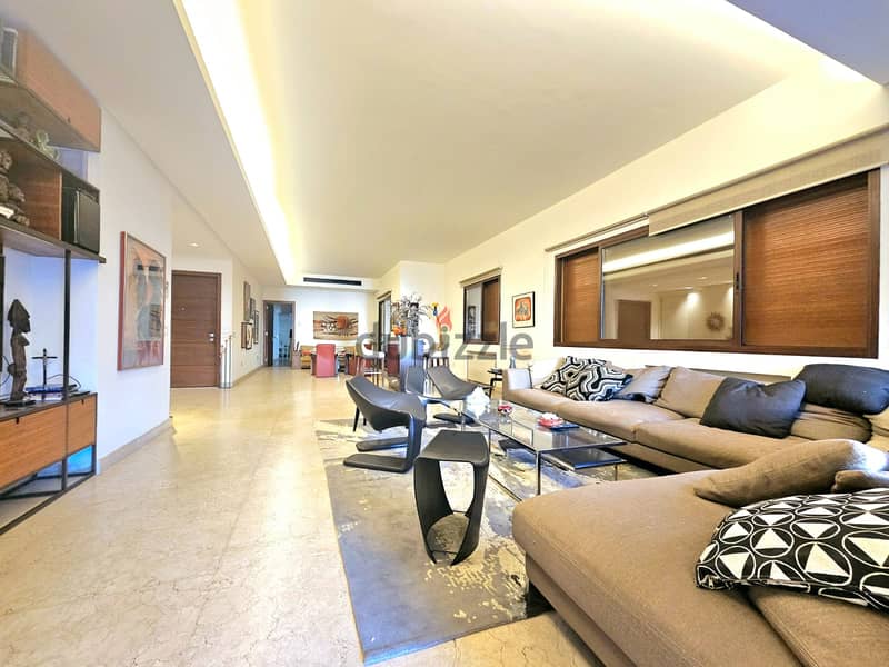 AH-HKL-290 Luxurious 300m² Apartment in Sursock is Now For Rent 0