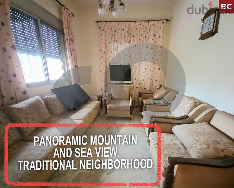 calm area, mountain & sea view-beit chabab/بيت شباب  REF#BC115083 0