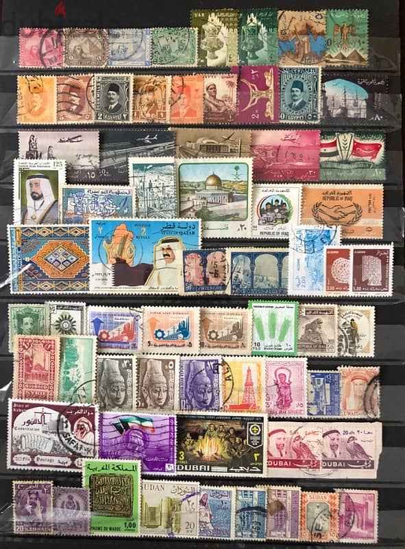 Arab countries stamps 0