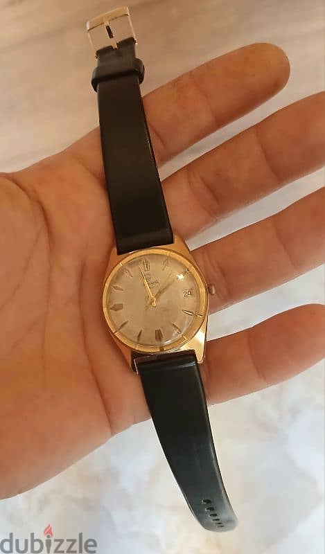 automatic gold watch swiss made since 1958 / ساعة 1