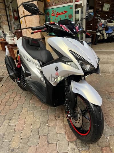 Yamaha aerox 155 معدله مع زوايد