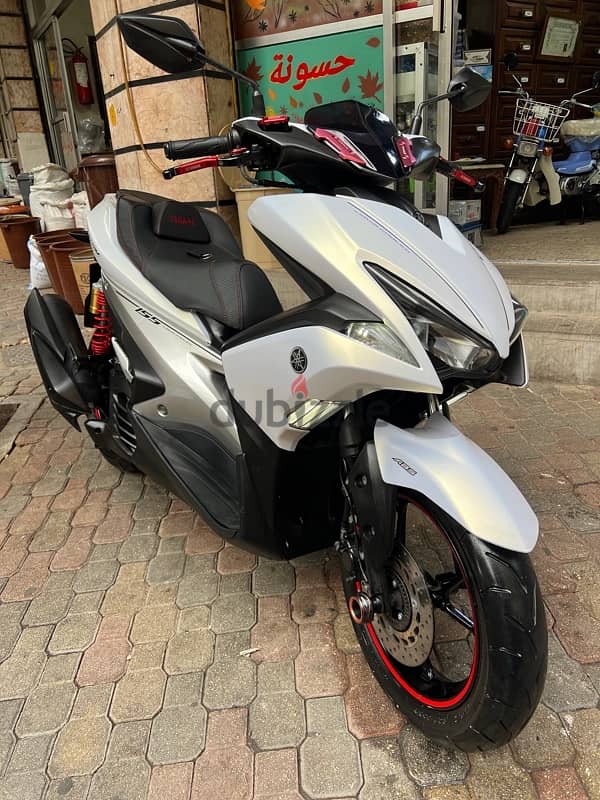 Yamaha aerox 155 معدله مع زوايد 0