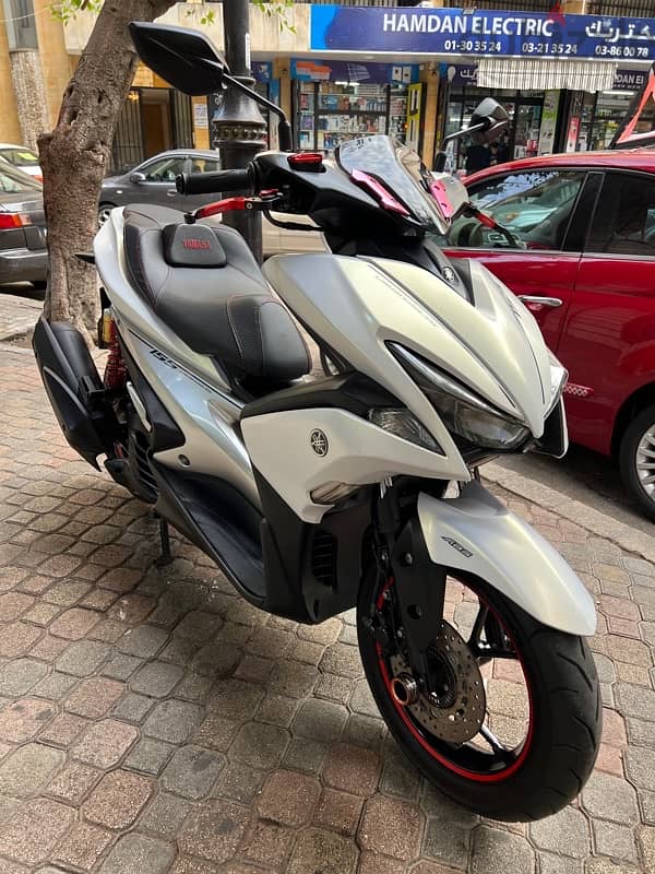 Yamaha aerox 155 معدله مع زوايد 18