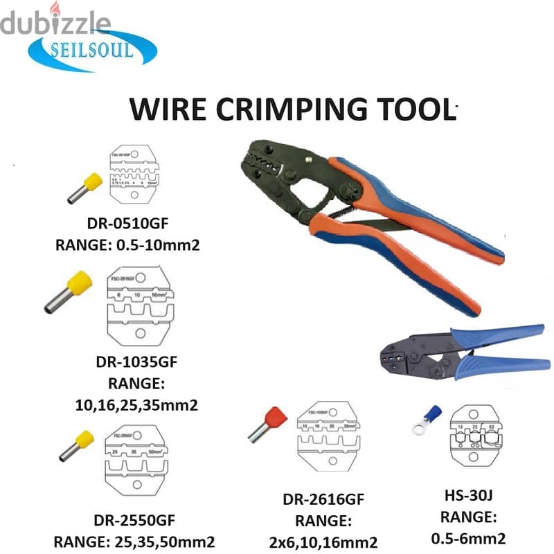 Crimping Tools Embout - Crimping tools RJ45, Crimping Tools MC4 2