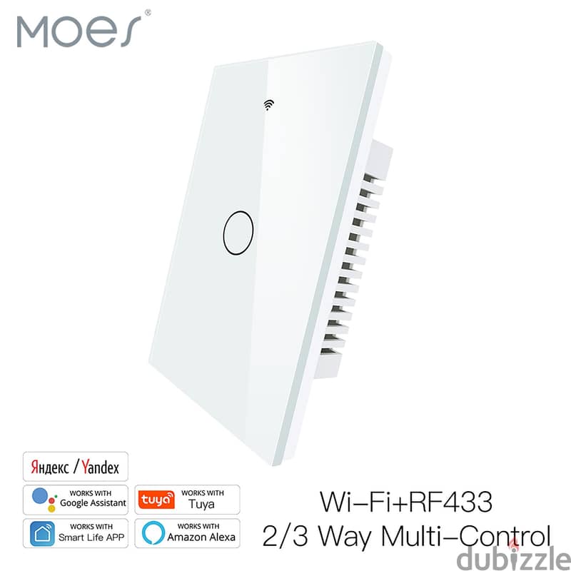 MOES WiFi Wall Switches EU US 3