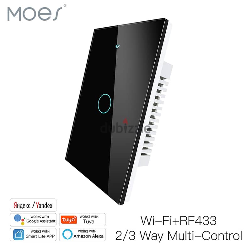 MOES WiFi Wall Switches EU US 4