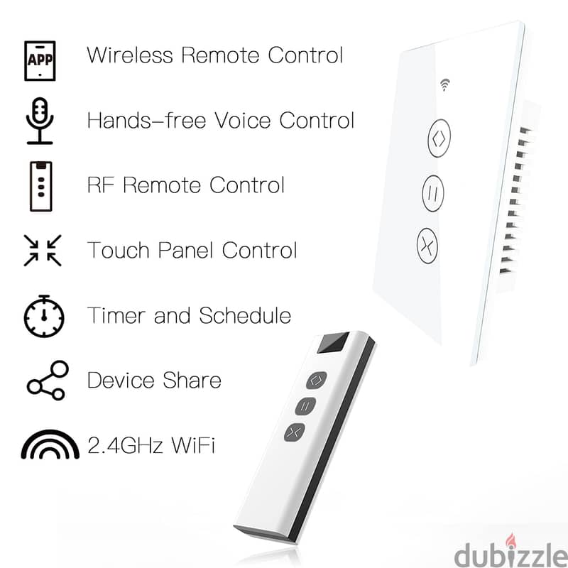 MOES WiFi Wall Switches EU US 7