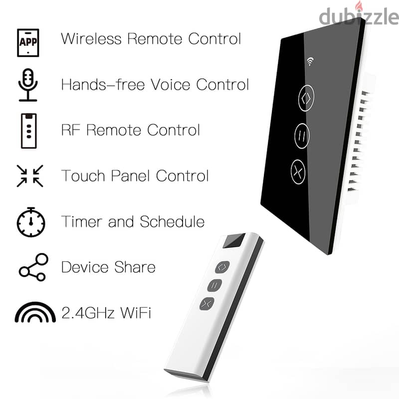 MOES WiFi Wall Switches EU US 8